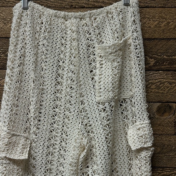 L*SPACE x Anthropologie Sundown Crochet Cargo Pants - Picture 6 of 8